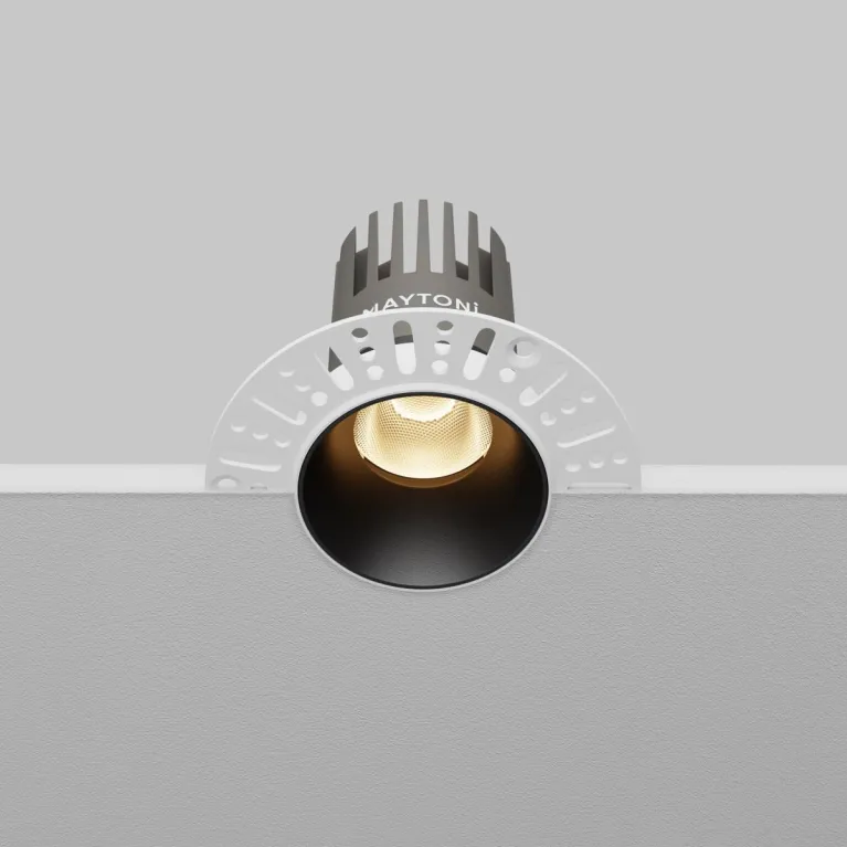 Встраиваемый светильник Maytoni Technical Dip DL124-10W-3K-TRS-B
