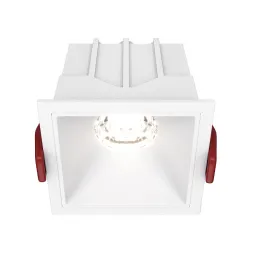 Встраиваемый светильник Maytoni Technical Alfa LED DL043-01-10W4K-SQ-W
