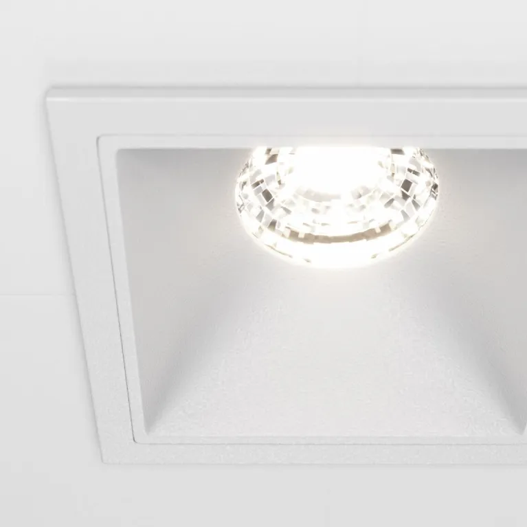 Встраиваемый светильник Maytoni Technical Alfa LED DL043-01-10W4K-SQ-W