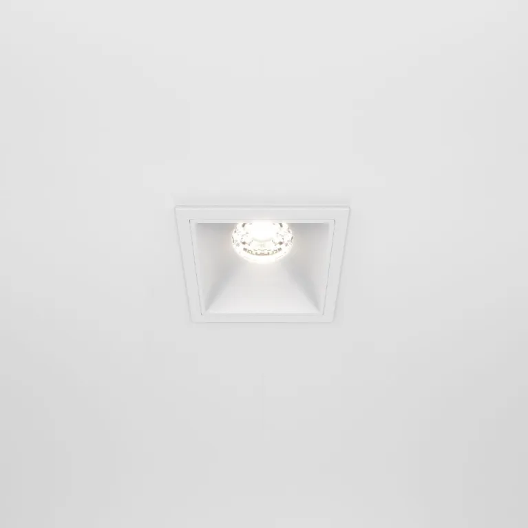 Встраиваемый светильник Maytoni Technical Alfa LED DL043-01-10W4K-SQ-W