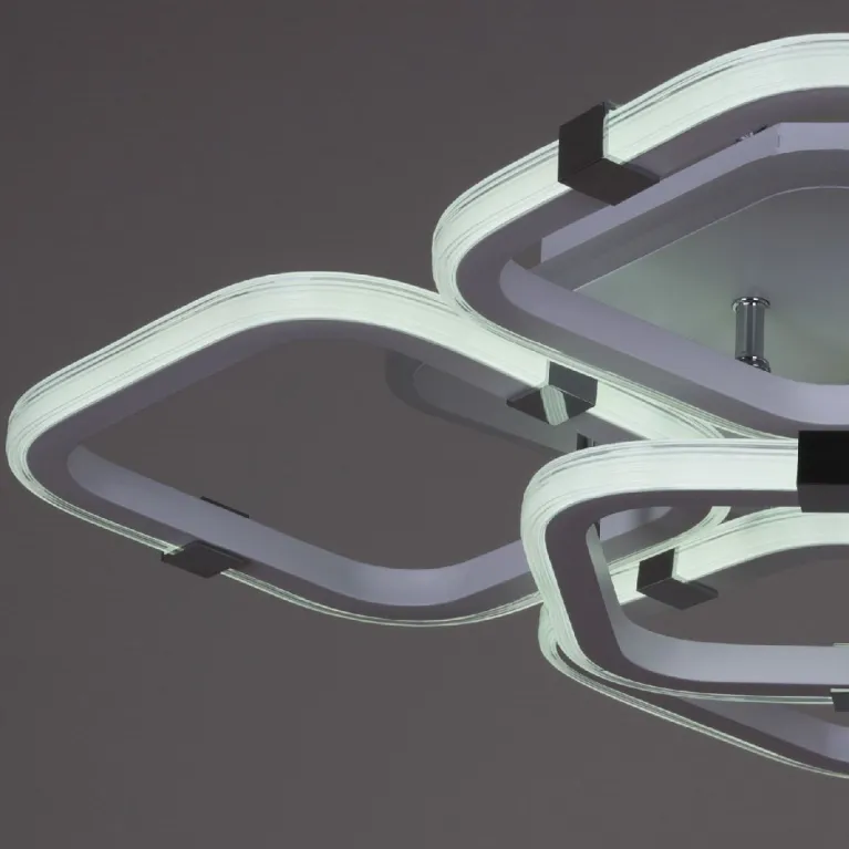 Потолочная люстра Reluce 06321-3.3-05 WH+CR (RGB)