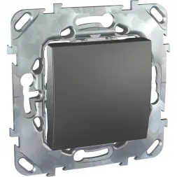 Выключатель одноклавишный Schneider Electric Unica 10AX 250V MGU5.201.12ZD