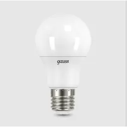 Лампа светодиодная Gauss E27 7W 6500K матовая 102502307
