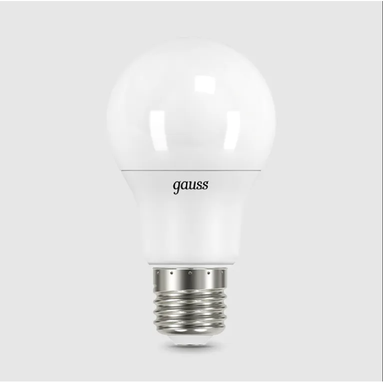 Лампа светодиодная Gauss E27 7W 6500K матовая 102502307