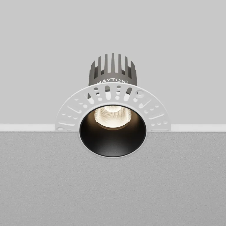 Встраиваемый светильник Maytoni Technical Dip DL124-10W-4K-TRS-B