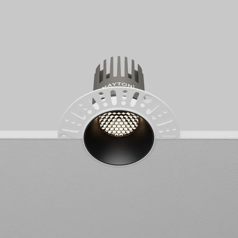 Встраиваемый светильник Maytoni Technical Dip DL124-10W-4K-TRS-B