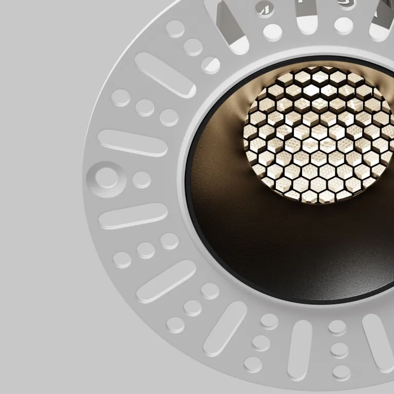 Встраиваемый светильник Maytoni Technical Dip DL124-10W-4K-TRS-B