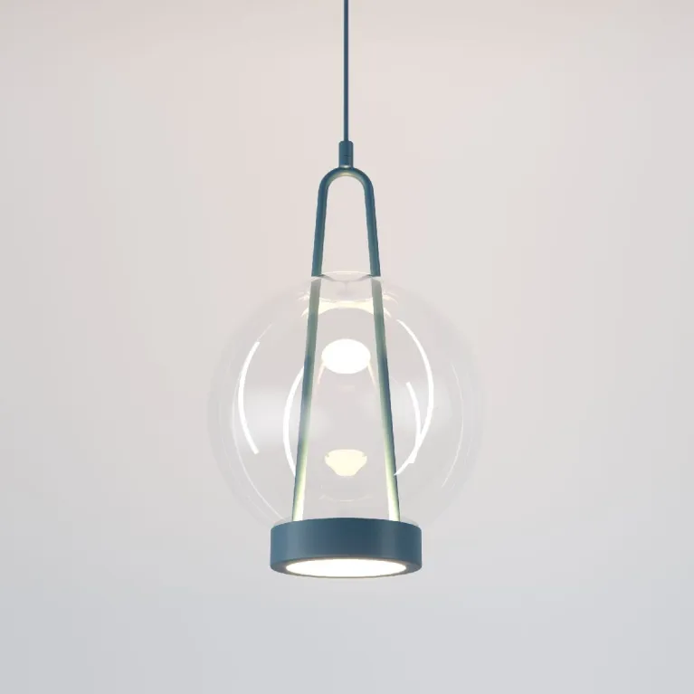 Подвесной светильник Eurosvet Frasco 50267/1 LED синий a069345