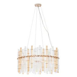 Подвесная люстра Arte Lamp Crystalla A4111LM-16GO