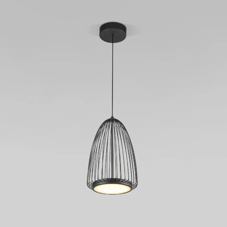 Подвесной светильник Eurosvet Comodita 40009/1 LED черный a069294