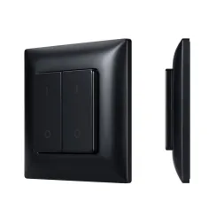 Накладная кнопочная панель Arlight SMART-RF-801-22-2G-DIM-SUF Black (3V, 2.4G) (IARL, IP20) 050446