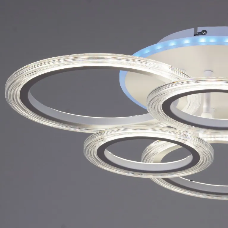 Потолочная люстра Reluce 09812-3.3-3+3A WH (RGB)