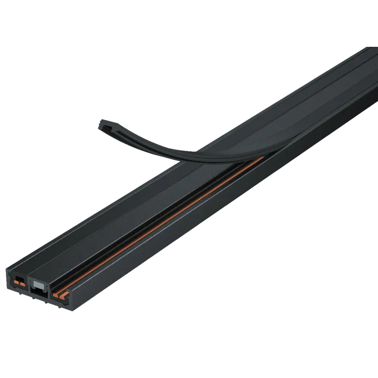 Ультратонкий накладной магнитный шинопровод iLedex Vision 4825-25/7-2000-BK