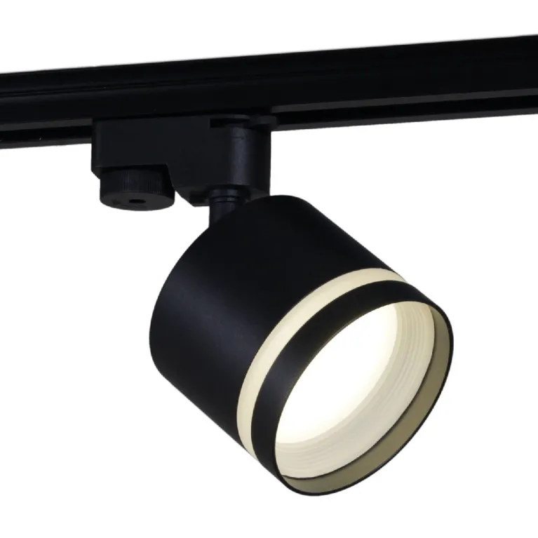 Трековый однофазный светильник Reluce 53001-9.3-001LD GX53 BK