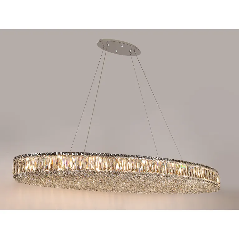 Подвесная люстра Newport Valencia 8458+14/S chrome М0070387