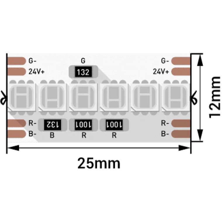 Светодиодная лента DesignLed DSG8A240-24-RGB-33 005762