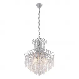 Подвесная люстра Crystal Lux Sevilia SP4 Silver