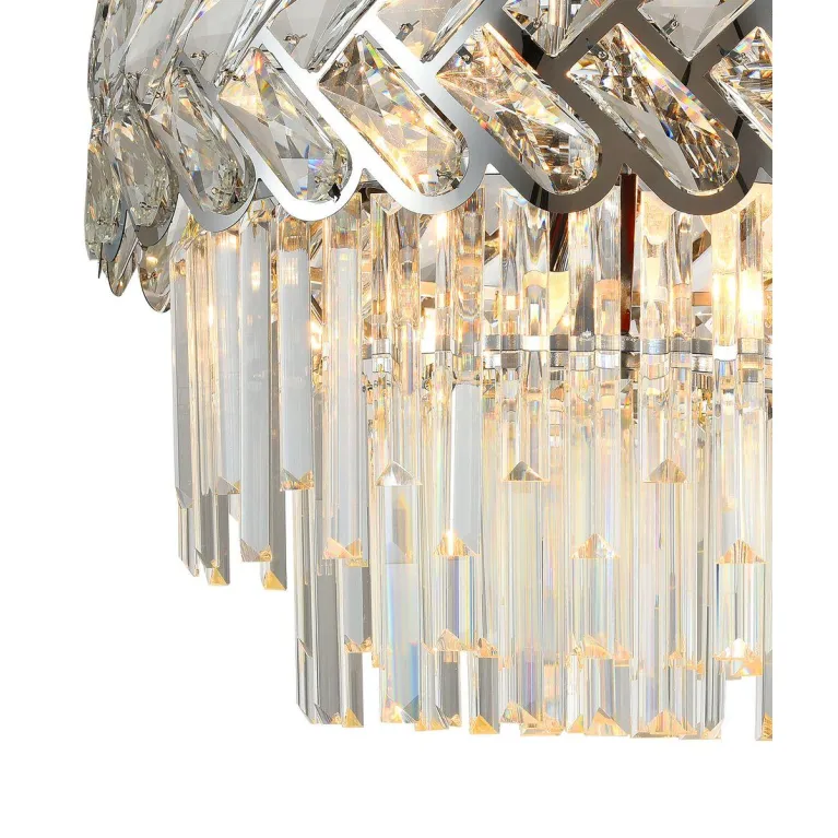 Подвесная люстра Natali Kovaltseva Armour 81436/8C Chrome