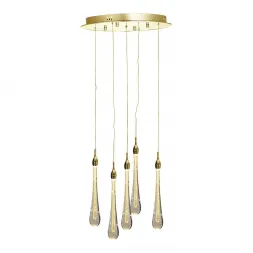 Подвесная светодиодная люстра Kink Light Асмер 07860-5а