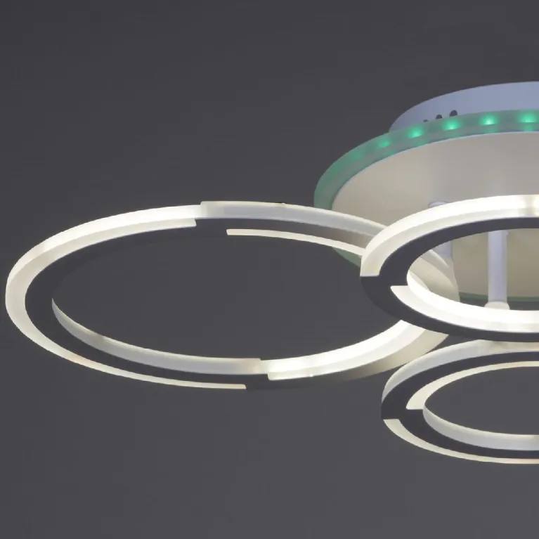 Потолочная люстра Reluce 09820-3.3-2+2A WH (RGB)