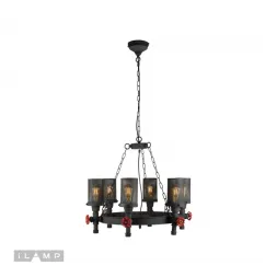 Подвесная люстра iLamp Loco P0182-6