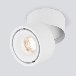 Накладной светодиодный светильник Elektrostandard Klips DLR031 15W 3000K белый матовый a063936