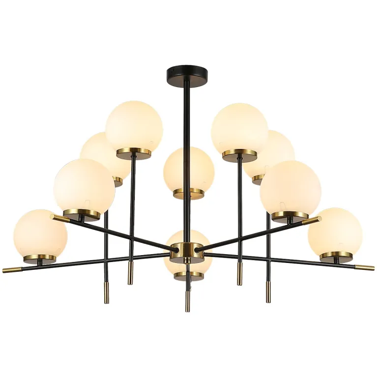 Люстра на штанге Illumico IL0059-10P-79 BK COP