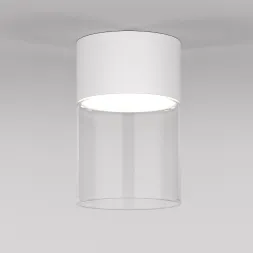 Потолочный светодиодный светильник Elektrostandard Lumen 25047/LED 10W 4000К белый/прозрачный a06471