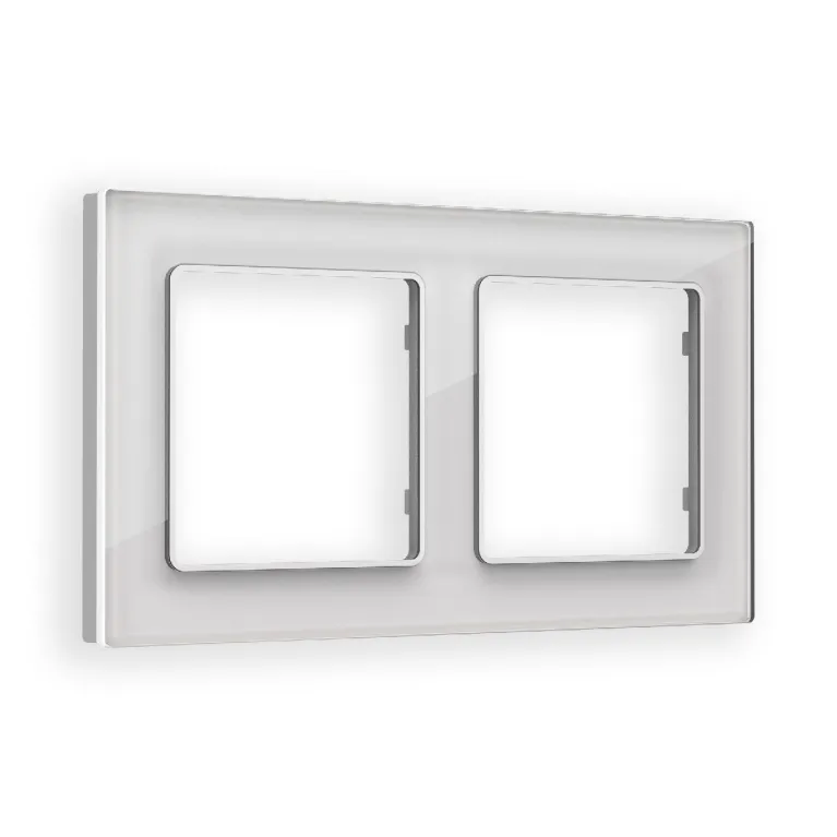 Рамка двухместная Ambrella Volt Platos AF330402