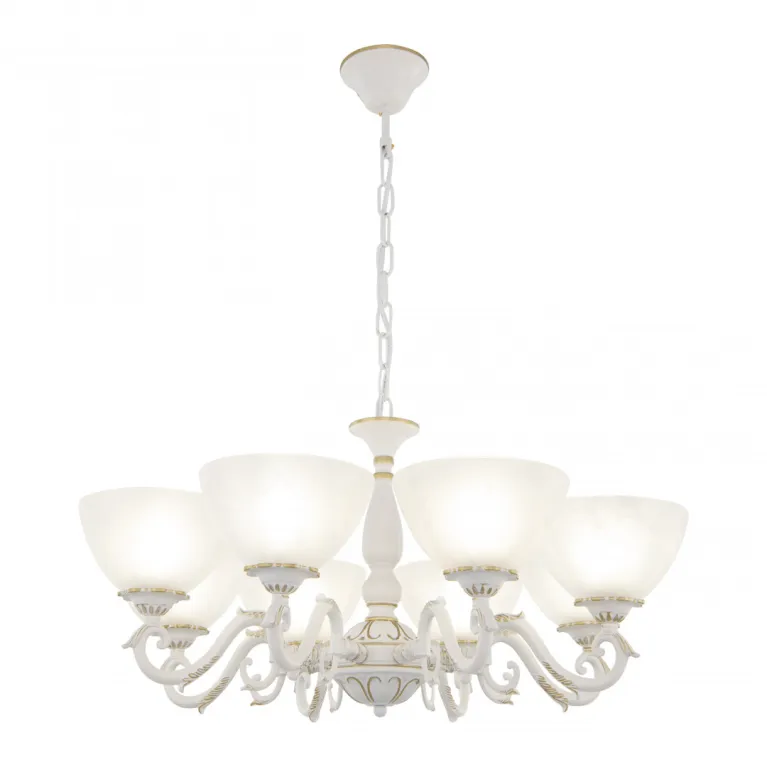 Подвесная люстра Arte Milano 340518/8 WT+G