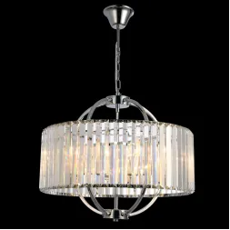 Подвесная люстра Natali Kovaltseva PLAZA 81408/5C CHROME
