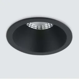 Встраиваемый светодиодный светильник Elektrostandard 15266/LED черный 4690389175534