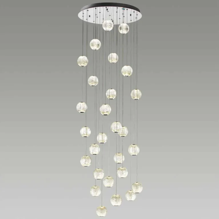 Подвесная светодиодная люстра Odeon Light Crystal 5007/120L