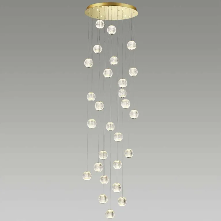 Подвесная светодиодная люстра Odeon Light Crystal 5008/120L