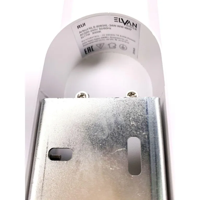 Настенно-потолочный светодиодный светильник Elvan NLS-8083XL-34W-WW-WHT