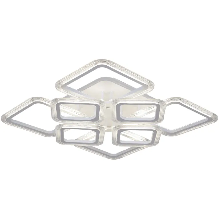 Потолочная люстра Reluce 09826-3.3-4+4A WH (RGB)