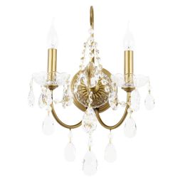 Бра Crystal Lux Odelis AP2 Gold