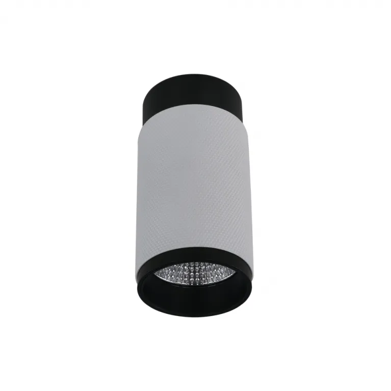 Накладной светильник iLedex Delta 1954-10W-3000K-36 BK+WH