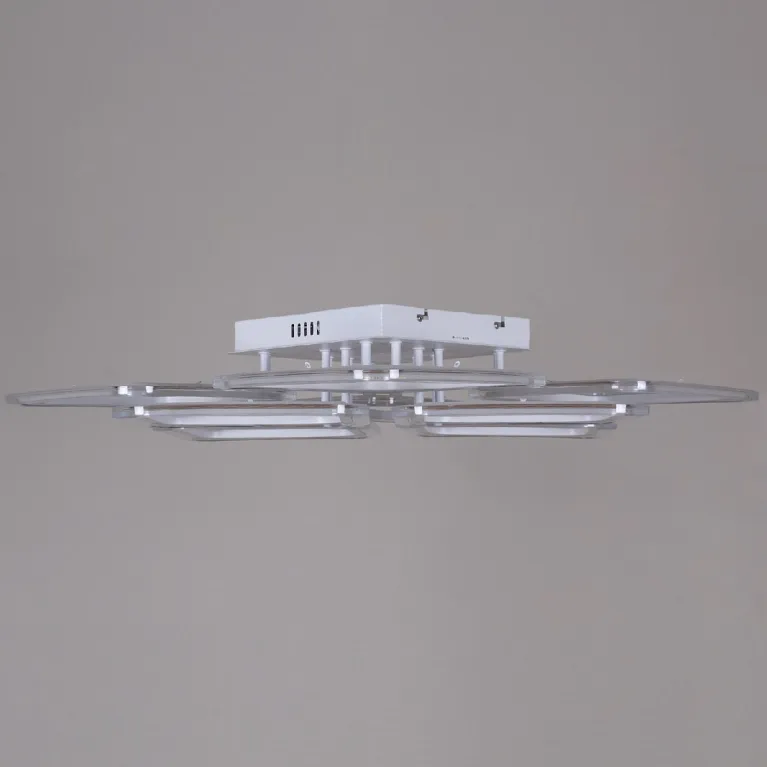 Потолочная люстра Reluce 09826-3.3-4+4B WH