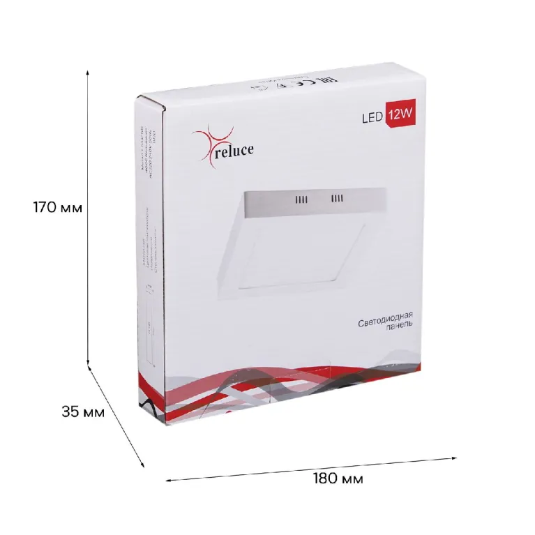 Накладной светильник Reluce 70607-9.5-001OL LED12W WH 4000K