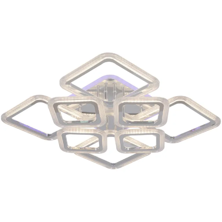 Потолочная люстра Reluce 09826-3.3-4+4C CR (RGB)