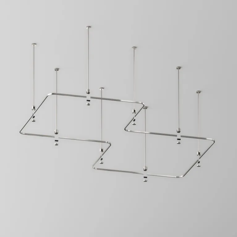 Радиусный коннектор Maytoni Flarity TRX154-RC80-PT
