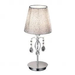 Настольная лампа Ideal Lux Pantheon TL1 Small Cromo
