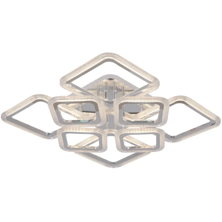 Потолочная люстра Reluce 09826-3.3-4+4C CR (RGB)