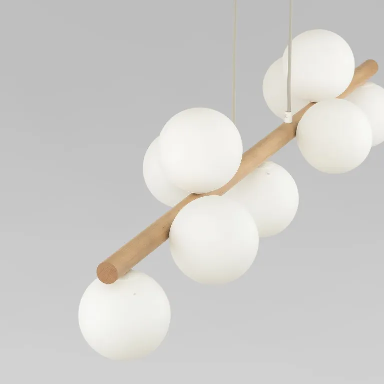 Подвесная люстра TK Lighting 5906 Estera Wood a068625