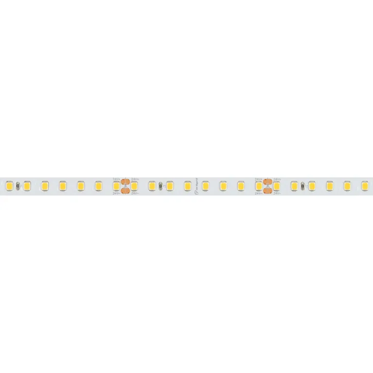 Светодиодная лента Arlight RT-A128-8mm 24V Warm3000 (9.6 W/m, IP20, 2835, 5m) 038758
