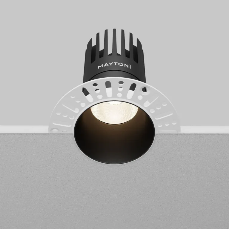 Встраиваемый светильник Maytoni Dip DL122-15W-4K-TRS-B