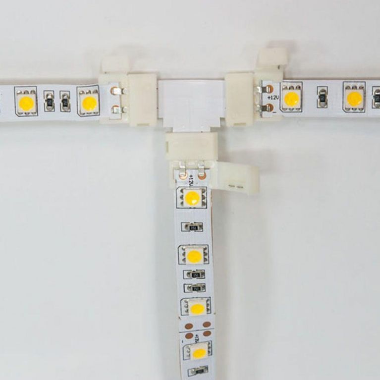 Коннектор T-образный для светодиодной ленты 5050SMD RGB 12V Feron (10 шт) LD189 23136