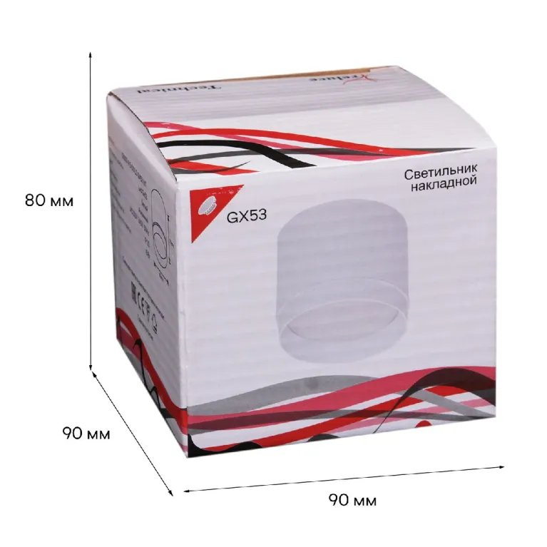 Накладной светильник Reluce 53007-9.5-001LD GX53 WT