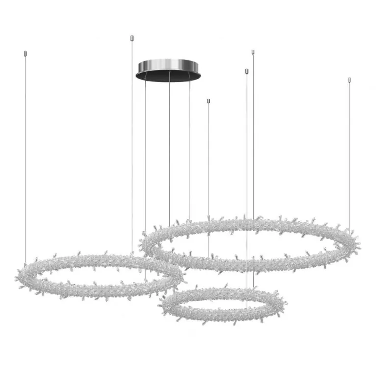 Подвесная светодиодная люстра Kink Light Лиам 07875-80+60+40P,02